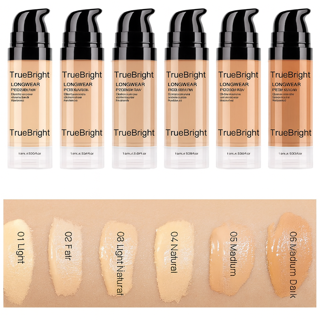 TrueBright™ Skin Glow Foundation Hydrating, Long-Wear Coverage